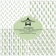 Paper Favourites - Eucalyptus - 12x12 Paper Pack