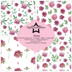 Paper Favourites - Peony - 12x12 Paper Pack