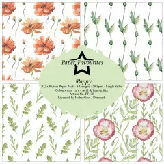 Paper Favourites - Poppy - 12x12 Paper Pack