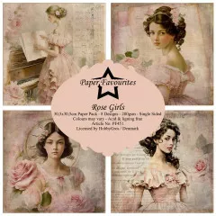 Paper Favourites - Rose Girls - 12x12 Paper Pack