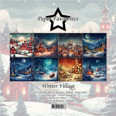 Paper Favourites - Winter Village - 12x12 Paper Pack