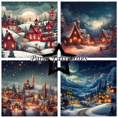 Paper Favourites - Winter Village - 12x12 Paper Pack