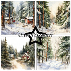 Paper Favourites - Winter Forest - 12x12 Paper Pack