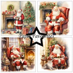 Paper Favourites - Santa - 12x12 Paper Pack