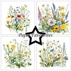 Paper Favourites - Wild Flowers - 6x6 Paper Pack