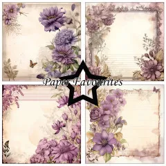 Paper Favourites - Vintage Mauve - 6x6 Paper Pack