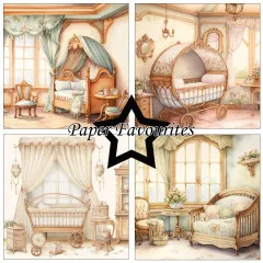 Paper Favourites - Vintage Baby Room - 6x6 Paper Pack