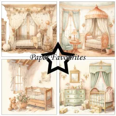 Paper Favourites - Vintage Baby Room - 6x6 Paper Pack