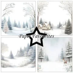 Paper Favourites - Snow Forest - 6x6 Paper Pack