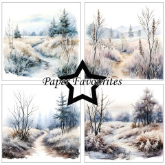 Paper Favourites - Frosty Winter - 6x6 Paper Pack