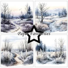 Paper Favourites - Frosty Winter - 6x6 Paper Pack
