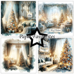 Paper Favourites - Christmas Trees - 6x6 Paper Pack