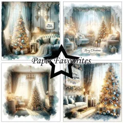 Paper Favourites - Christmas Trees - 6x6 Paper Pack