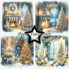 Paper Favourites - Christmas Trees - 6x6 Paper Pack