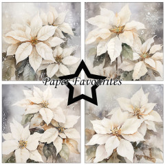 Paper Favourites - Poinsettia - 6x6 Paper Pack