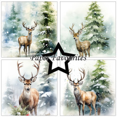 Paper Favourites - Reindeer - 6x6 Paper Pack