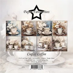 Paper Favourites - Cup of Coffee - 6x6 Paper Pack