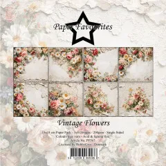 Paper Favourites - Vintage Flowers - 6x6 Paper Pack