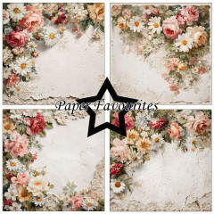 Paper Favourites - Vintage Flowers - 6x6 Paper Pack