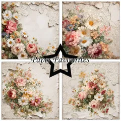 Paper Favourites - Vintage Flowers - 6x6 Paper Pack