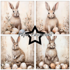 Paper Favourites - Easter Bunny - 6x6 Paper Pack