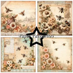 Paper Favourites - Bumble Blooms - 6x6 Paper Pack