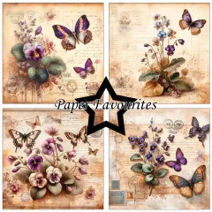 Paper Favourites - Vintage Violet - 6x6 Paper Pack