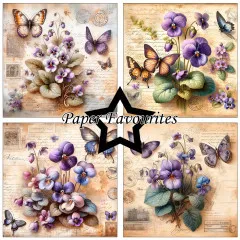 Paper Favourites - Vintage Violet - 6x6 Paper Pack