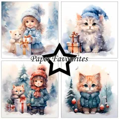 Paper Favourites - Cozy Winter Friends - 6x6 Paper Pack