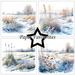 Paper Favourites - Frosted Landscapes - 6x6 Paper Pack
