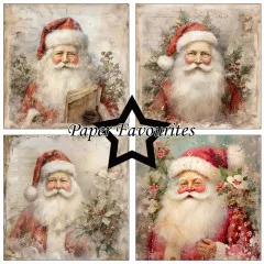 Paper Favourites - Santa Claus - 12x12 Paper Pack