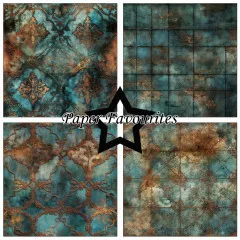 Paper Favourites - Patina - 12x12 Paper Pack