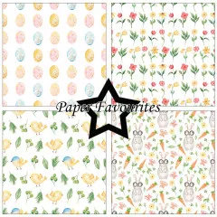 Paper Favourites - Watercolour Easter - 12x12 Paper Pack