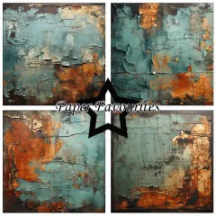 Paper Favourites - Rusty Copper - 12x12 Paper Pack