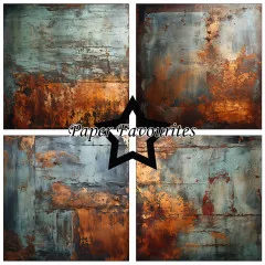 Paper Favourites - Rusty Copper - 12x12 Paper Pack