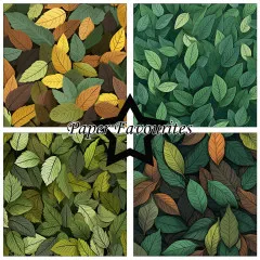 Paper Favourites - Forest Leaves - 12x12 Paper Pack