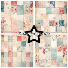 Paper Favourites - Old Patchwork - 12x12 Paper Pack