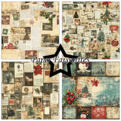 Paper Favourites - Christmas Collage - 12x12 Paper Pack