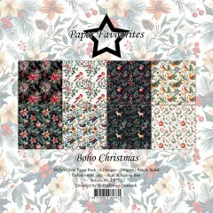 Paper Favourites - Boho Christmas - 12x12 Paper Pack