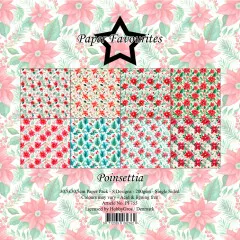 Paper Favourites - Poinsettia - 12x12 Paper Pack