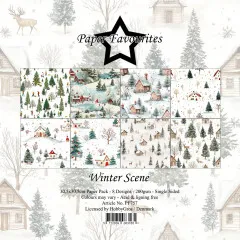 Paper Favourites - Winter Scene - 12x12 Paper Pack