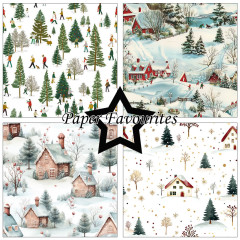Paper Favourites - Winter Scene - 12x12 Paper Pack