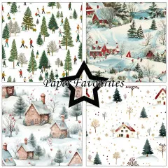 Paper Favourites - Winter Scene - 12x12 Paper Pack