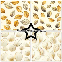Paper Favourites - Leaves - 12x12 Paper Pack
