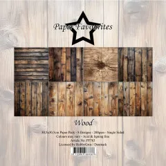 Paper Favourites - Wood - 12x12 Paper Pack