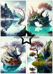 Paper Favourites - Mystical Natur - A5 Paper Pack