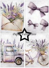 Paper Favourites - Lavender - A5 Paper Pack