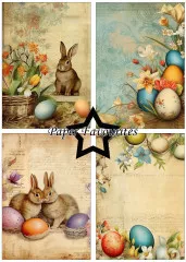 Paper Favourites - Vintage Easter - A5 Paper Pack