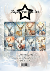 Paper Favourites - Christmas Stag - A5 Paper Pack