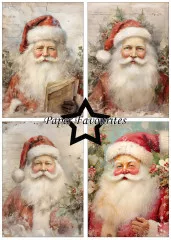 Paper Favourites - Santa Claus - A5 Paper Pack